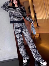 Monochrome Jungle Co-ord Set