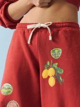 Sliver Oak Red Sweatpants