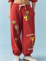 Sliver Oak Red Sweatpants